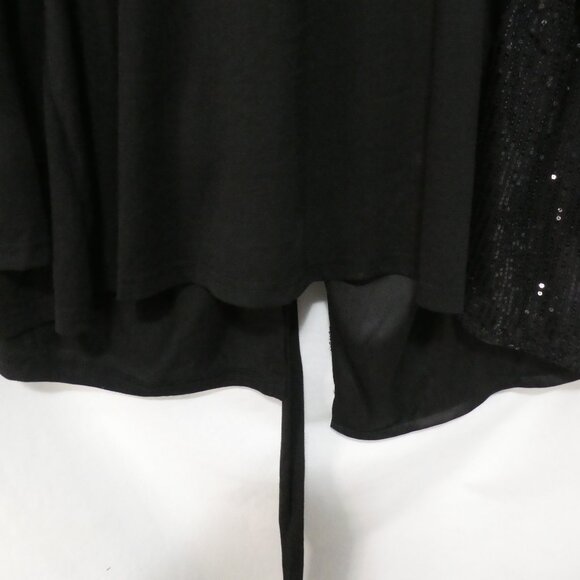 EMERY ROSE | 2XL | Black Sequin Embellished Cardigan | NWT - Picture 13 of 15
